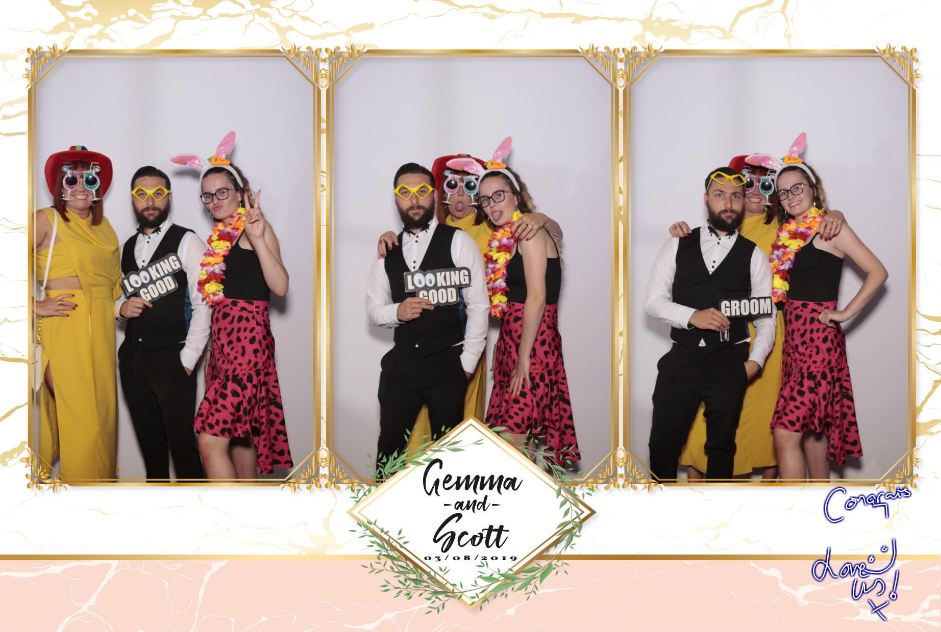 Gemma & Scott's Wedding | View more photos from the event at gallery.myphotoboothexperience.co.uk/u/MyPhotoBoothExperienceLtd/Gemma-Scotts-Wedding